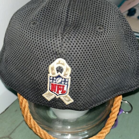 Chicago Bears Salute to Service used NFL baseball digital Camo bill cap S/M worn - Picture 3 of 5